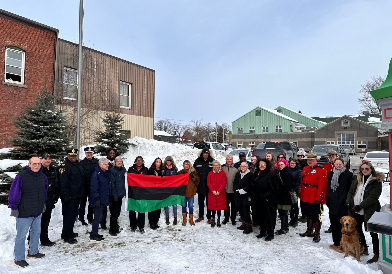 African Heritage Month Flag Raising 20250203