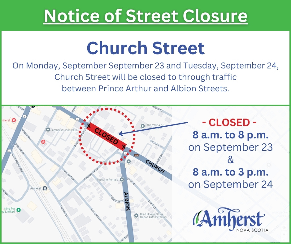 Church Street Closure 18 09 24