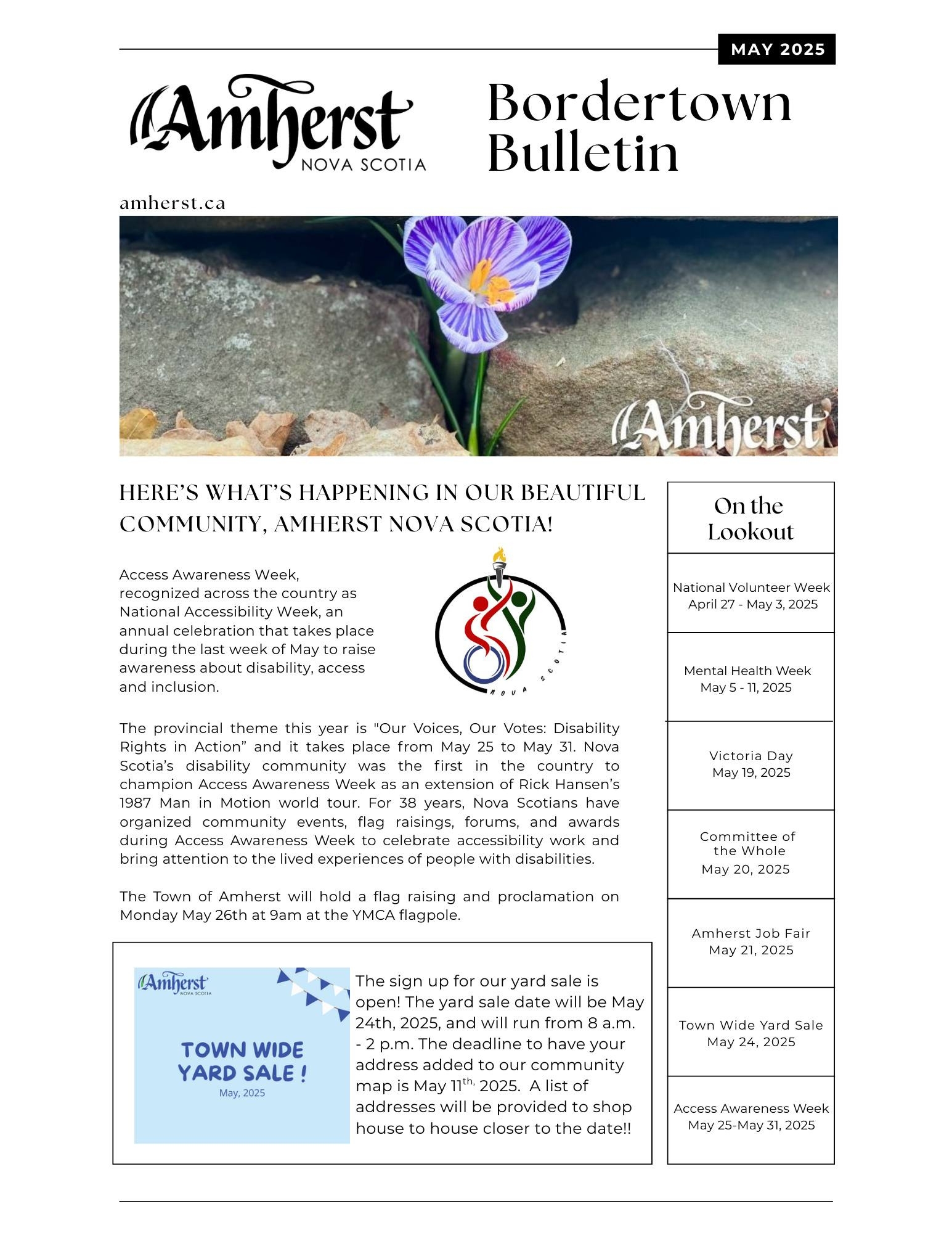 Bordertown Bulletin May P1 20250502